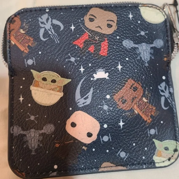 Baby yoda mini backpack set